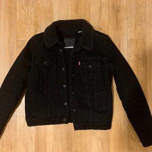 Levi's Sherpa All Black Jacket